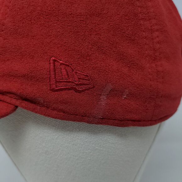 New Era Bandier Men's Slideback Hat Red Adjustable Blank Embroidered Logo - Picture 4 of 10